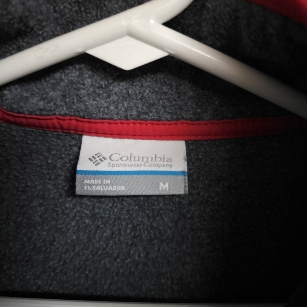 COLUMBIA Gray PFG Split Neck Jacket - Picture 5 of 9